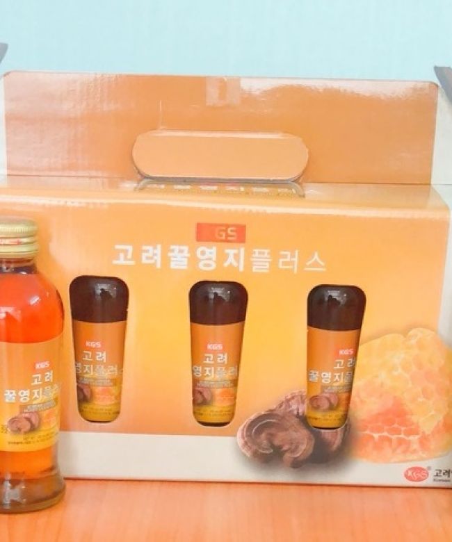 Nước linh chi mật ong Hàn Quốc 1200ml (120ml x 10 chai)